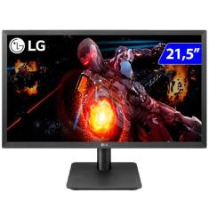 Monitor Gamer LG 21.5 Polegadas VA Full HD HDMI 75Hz AMD FreeSync 22MP