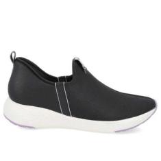 Tênis Usaflex Feminino Casual Slip On Elástano-Feminino