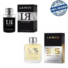 Kit 2 Perfumes Masculinos La Rive Lr Password + 315 Prestige-Masculino