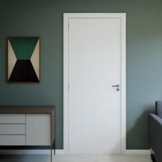 Kit porta de Madeira Completa 213cm x 94cm Batente regulavel de 14 a 1