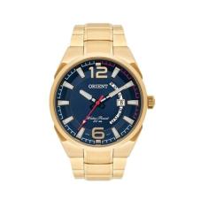 Relógio Masculino Orient Dourado Com Data Mgss1159 D2Kx