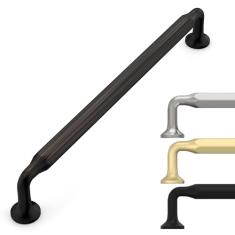 9BUILD Puxadores de armário de bronze polido a óleo: alças de 19 cm - pacote com 10, puxadores de gaveta de cozinha de bronze