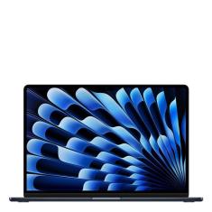 Apple MacBook Air 15 (Chip M3 da Apple, cpu de oito núcleos e gpu de dez núcleos, 8GB Memória unificada, 256 gb) - Meia-noite