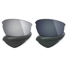 2 pares de lentes polarizadas de reposição para óculos de sol Oakley Bottlecap – Opções