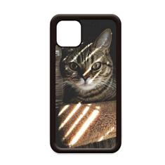 Capa fotográfica Animal Cat Ray para iPhone 12 Pro Max para Apple Mini Mobile Case