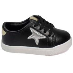 Tênis Infantil Molekinha Napa Turim Estrela Menina 2118.580-Feminino