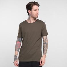 Camiseta Hering Básica Masculina, Verde, P