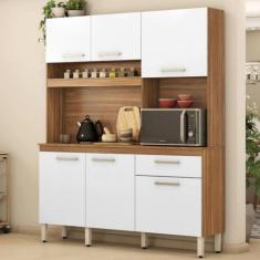 Cozinha Compacta 6 Portas 1 Gaveta Alamo Demobile - Demóbile, Amendola