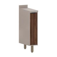 Balcão de Cozinha com Tampo 20 cm 1 Porta Stylo Luciane Móveis - Lucia