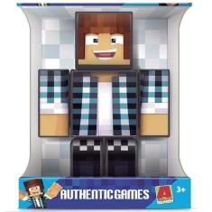 Boneco Streamers Authentic Games 35CM Minecraft ALGAZARRA