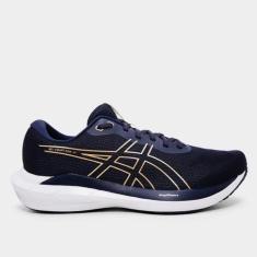 Tênis Asics Gel-Equation 14 Masculino, Marinho, Dourado, 43