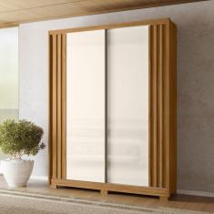 Guarda Roupa Colorado 2 Portas De Correr Sem Espelho 3 Gavetas Ripado Moval