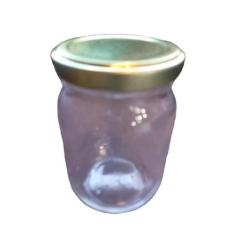 Pote Vidro 268Ml Com Tampa Ouro Caixa Com 24Un - JOIMAR, Dourado