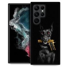 TnXee Compatível com Samsung Galaxy S23 Ultra, capa protetora antiderrapante e à prova de choque para homens/mulheres, borracha de silicone macio + capa traseira rígida de policarbonato compatível com