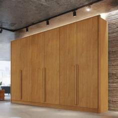 Guarda Roupa Casal 6 Portas Ibiza Bianchi Móveis: Nature Nature