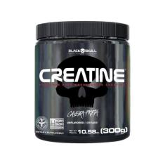 Creatina Black Skull em Pó 300g sem Sabor, 300g, Sem Sabor