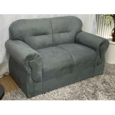 Sofá 2 Lugares Cinza 605 Viena - Alpoim