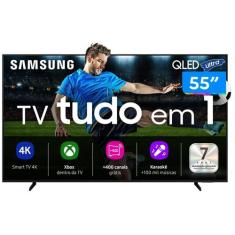 Smart TV 55" Samsung Ultra 4K QLED QN55Q7FAAGXZD Tizen Q4 AI 3 HDMI, 5