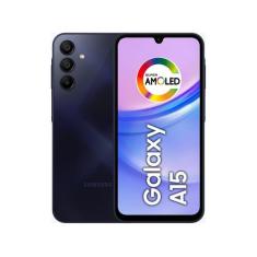 Smartphone Samsung Galaxy A15 4G 256GB 8GB 6,5" Azul Escuro, 256GB, Az