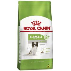 Ração Royal Canin X-Small Adulto 8+ para Cães Adultos e Idosos de Porte Miniatura - 2,5 Kg