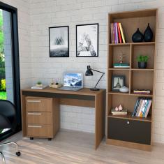 Escritório Decorado Hype Mel e Preto