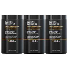 Kits K-Bell Creme de Pentear Cachos Luxuosos 1Kg