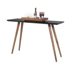 Aparador Madri Pé Palito Bisart Decor, Preto