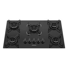 Cooktop a Gás 5 Bocas Itatiaia Essencial com Acendimento Automático Bivolt - Preto