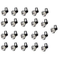 Kit 21 Spot Trilho Perfilado Eletro calha Par20 Bulbo OL5