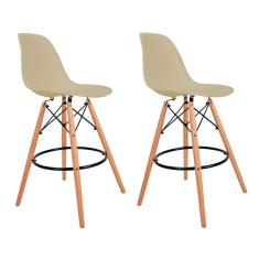Conjunto com 2 Banquetas Charles Eames Fendi