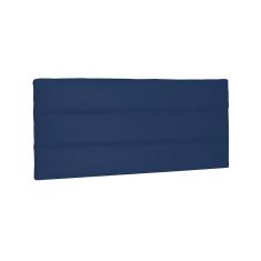 Painel La Italiana Cama Box Queen 160cm Suede azul Marinho