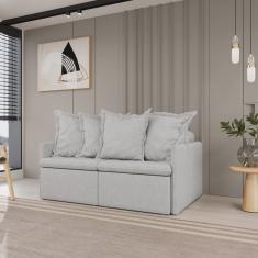 Sofá Retrátil e Reclinável 3 Lugares 180cm Dália Cabecasa Madeiramadeira