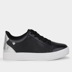 Tênis Infantil Molekinha Metal Glamour Menina-Feminino