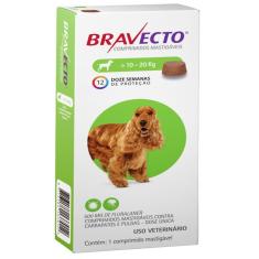 Antipulgas E Carrapatos Bravecto 10 A 20 Kg ( 1 unidade )
