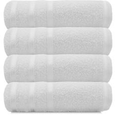 Kit 4 Toalhas Banho 100% Algodão Salão Manicure 68x113cm