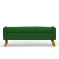 Recamier Bau Paris 1,20m Suede Verde - Inova Decor