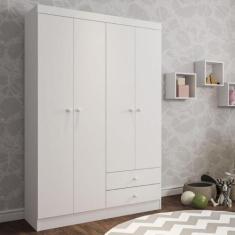 Guarda Roupa Infantil Lyfa Branco - CASA H