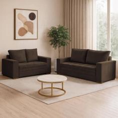 Conjunto Sofá 2 e 3 Lugares Urban - Kasacomigo Estofados