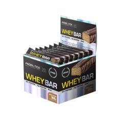 Barra de Proteína Probiótica Whey Bar - Cookies and Cream Ligth 24 Uni