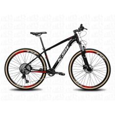Bicicleta Aro 29 KSW 1x12v Pedivela Single Catraca K7 11/51D Suspensão-Unissex