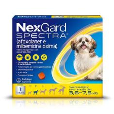 Antipulgas E Carrapatos Nexgard Spectra Para Cães De 3,6 A 7,5Kg