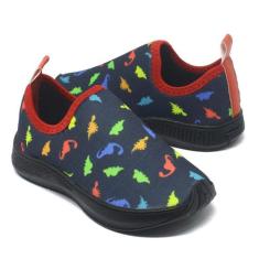 Tênis  Menino calce fácil meia elástico sem cadarço escolar volta as a