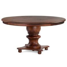 Mesa Redonda para Sala de Jantar 08 Lugares 160cm Canela