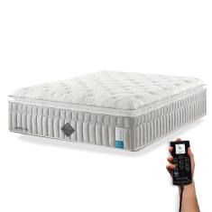 Colchão De Látex Híbrido Qgel King 193x203cm