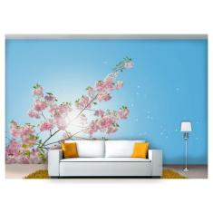 Papel De Parede Flores Floral Flor Natural 3D Nfl236 - Você Decora