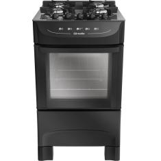 Fogão a Gás 4 Bocas Mesa de Vidro Acendimento Automático MFV4BB Mueller