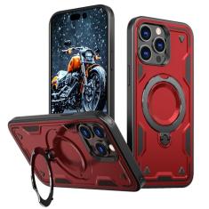 SORAKA Capa para iPhone 13 Pro com suporte para anel,compatível com MagSafe Capa iPhone 13 Pro com placa de metal para suporte magnético para carro Capa resistente que absorve choques