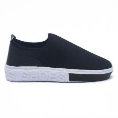 Tenis Feminino Shoes Calce Facil Academia Slip-on Leve Confortável Pre