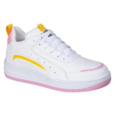 Tenis Feminino Casual Branco-Feminino