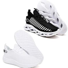 2 Tênis Masculino Evoltenn Easy Modelos Diferentes-Masculino